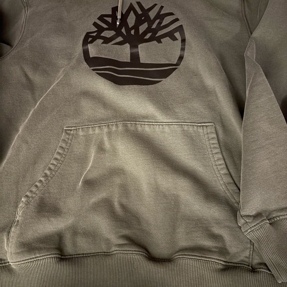 Dark green men’s size XL Timberland hoodie. - Picture 2 of 2